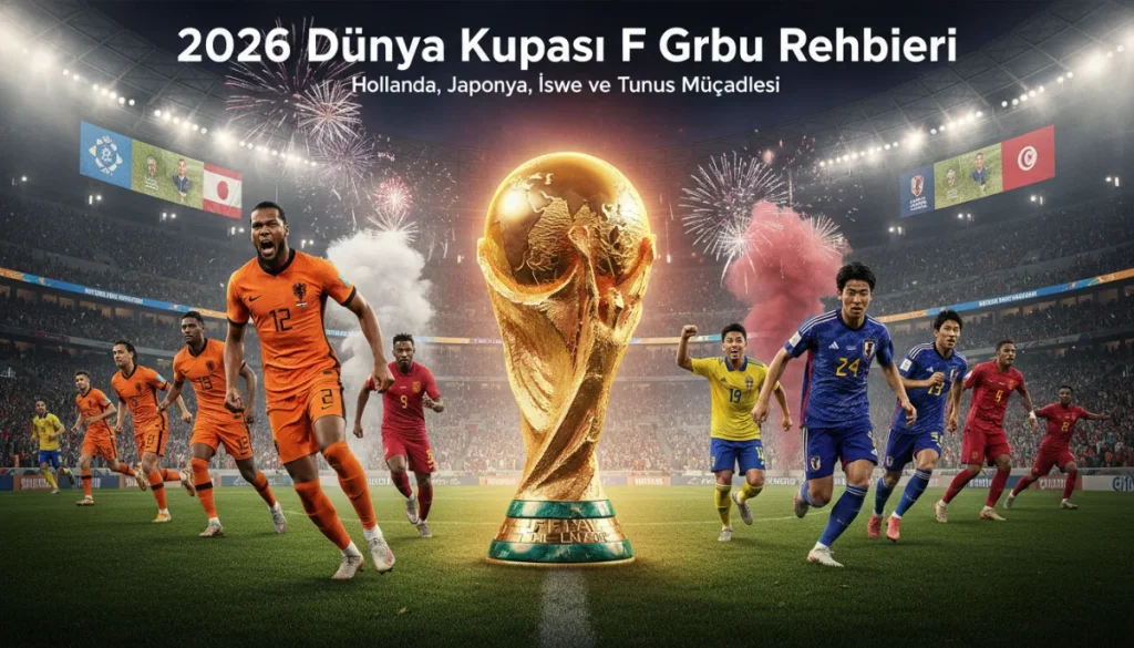 2026 F Grubu Analizi: Hollanda Favori, Sürpriz Kimden Gelir?
